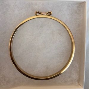 Rose gold Kate spade bow bracelet